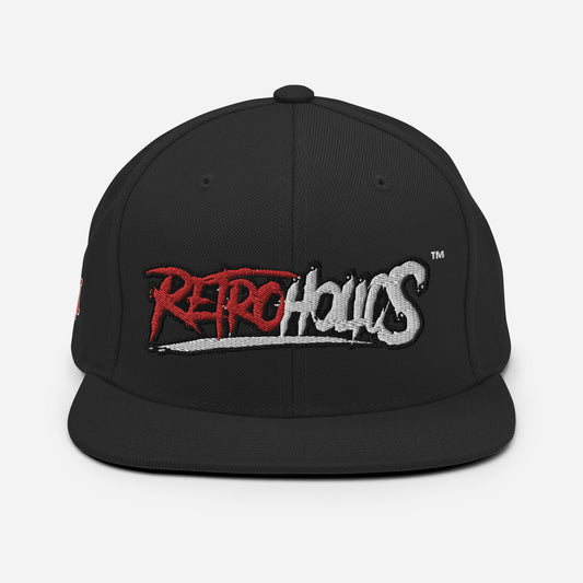 RETROHOLICS SNAP BACK. RED/WHITE