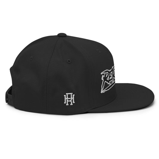 RETROHOLICS SNAP BACK. BLACK/WHITE