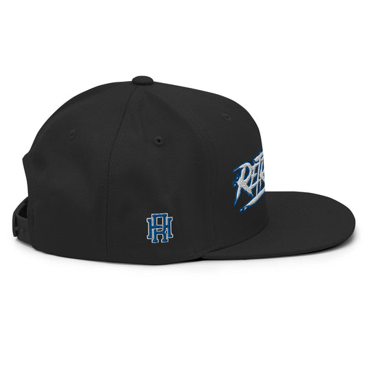 RETROHOLICS SNAP BACK. WHITE/BLUE